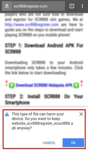 SCR888 APK Download